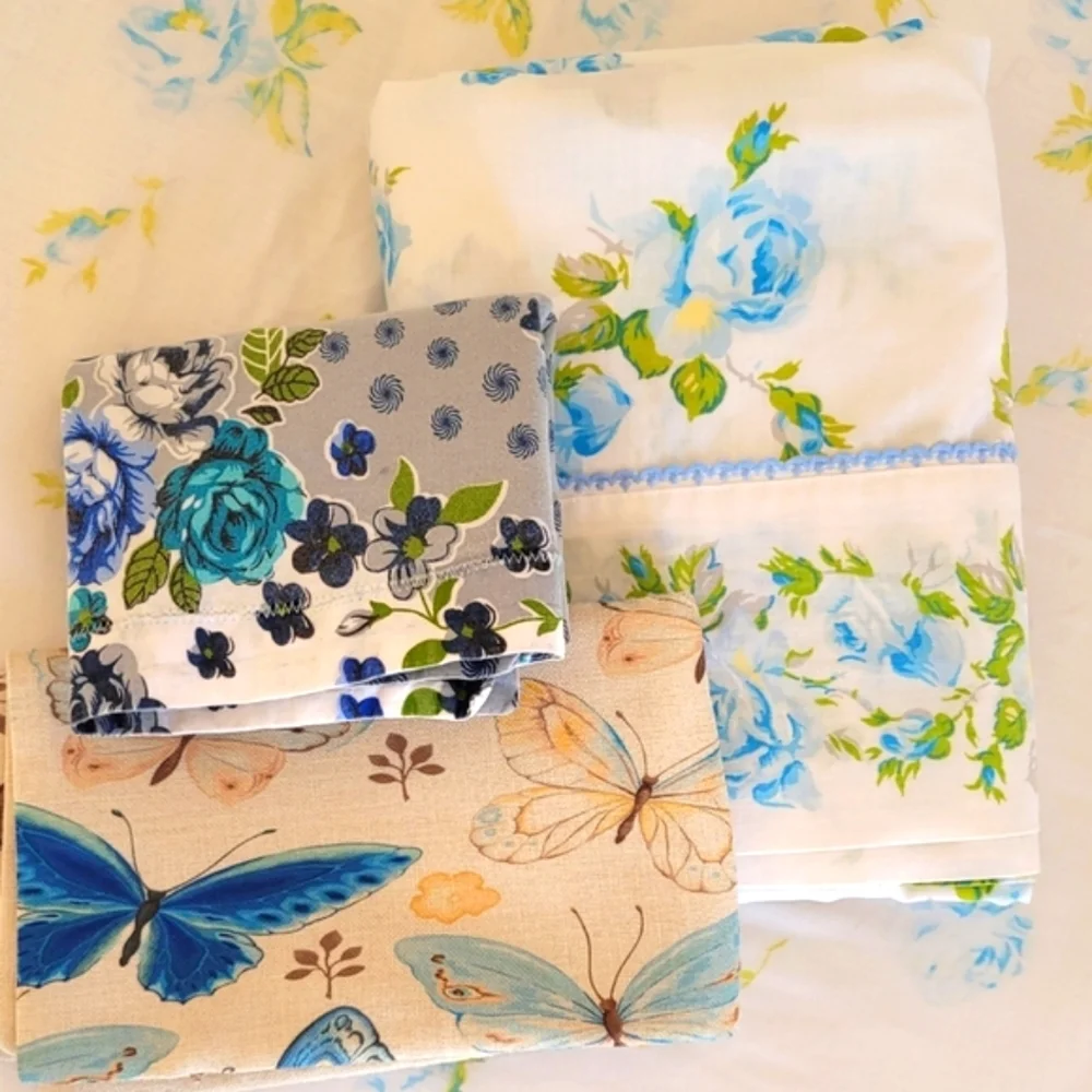 VINTAGE Twin/single Bedding 4pc Combination, Texmade, Cotton/poly Blend - Picture 10 of 15